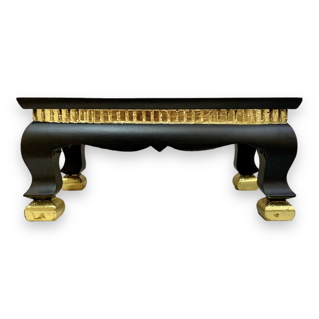 โต๊ะยอด สีโอ๊ค มีทอง