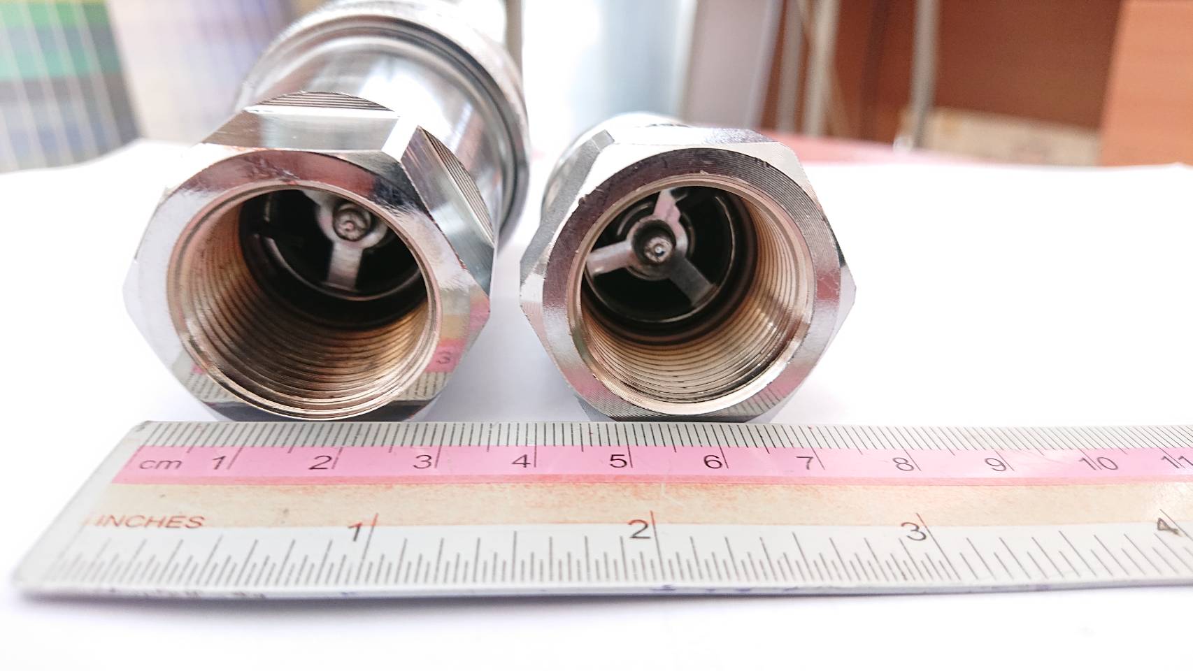 ข้อต่อน้ำมันไฮดรอลิค 3/4" Coupling/Coupler ข้อต่อสวมเร็ว ชุด(ผู้+เมีย) สำหรับต่อน้ำมันไฮดรอลิก #340679