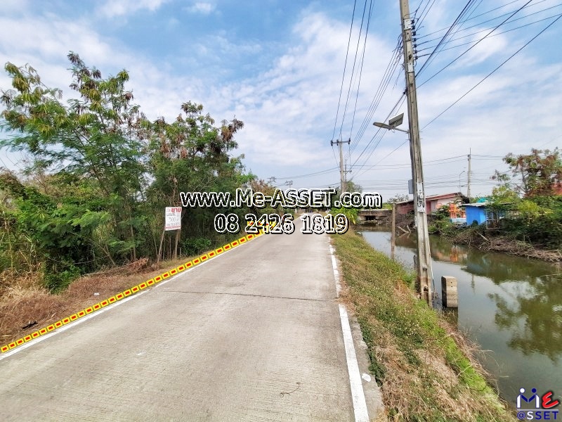 ขายที่ดินถมแล้วบางส่วน ย่าน วัดเสนีวงศ์ วัดมะสง เลียบคลองกำนันชื่น หนองเพรางาย ไทรน้อย : ซ.วัดเสนีวงศ์ : 300 ตร.วา