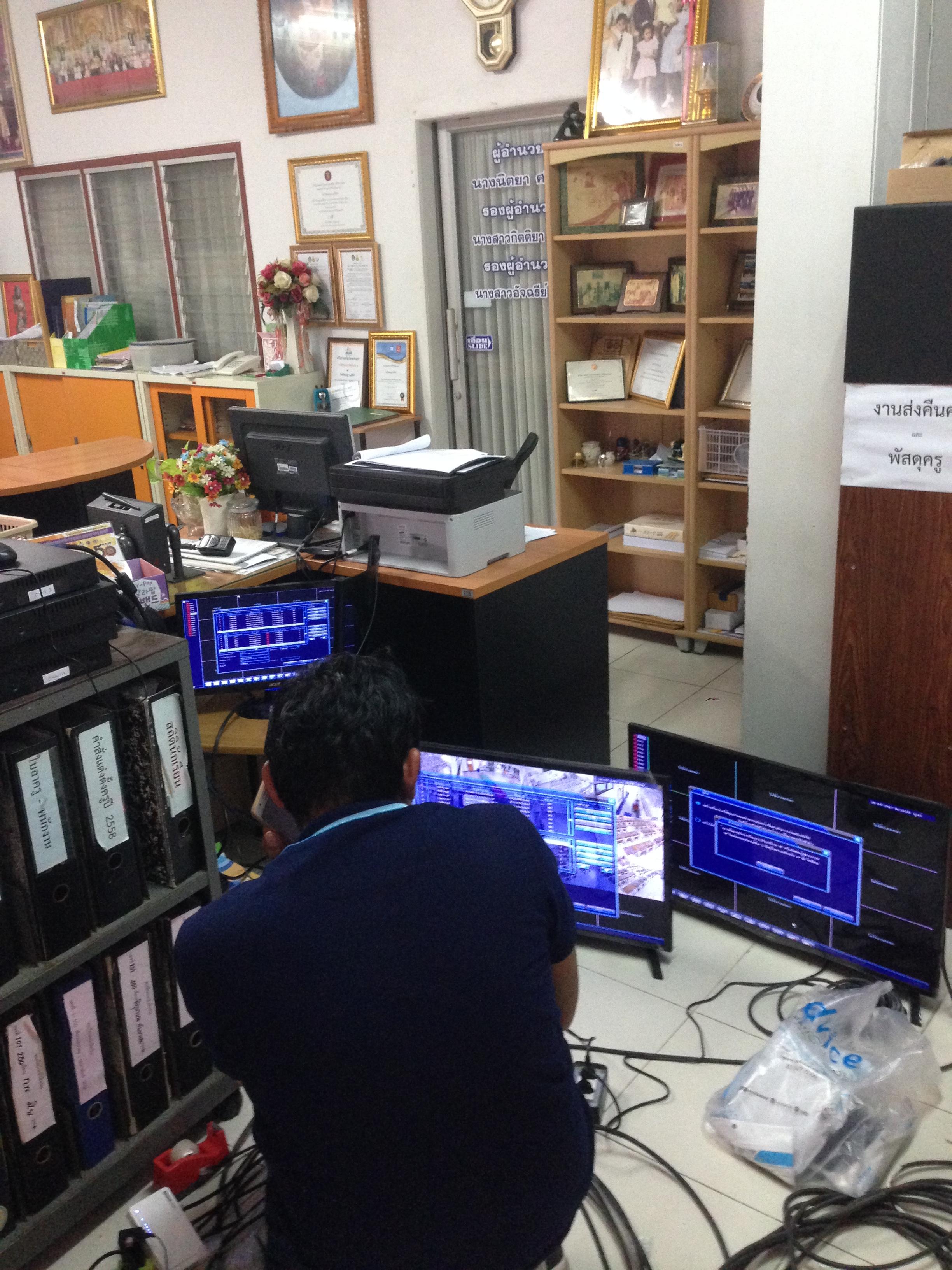 กล้องวงจรปิดพร้อมติดตั้งและดูแลระบบ