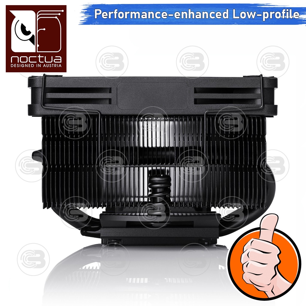 [CoolBlasterThai] Noctua NH-L9x65 CHROMAX.BLACK Low-porfile Heat Sink CPU Cooler (AM5/LGA1700 Ready) ประกัน 6 ปี