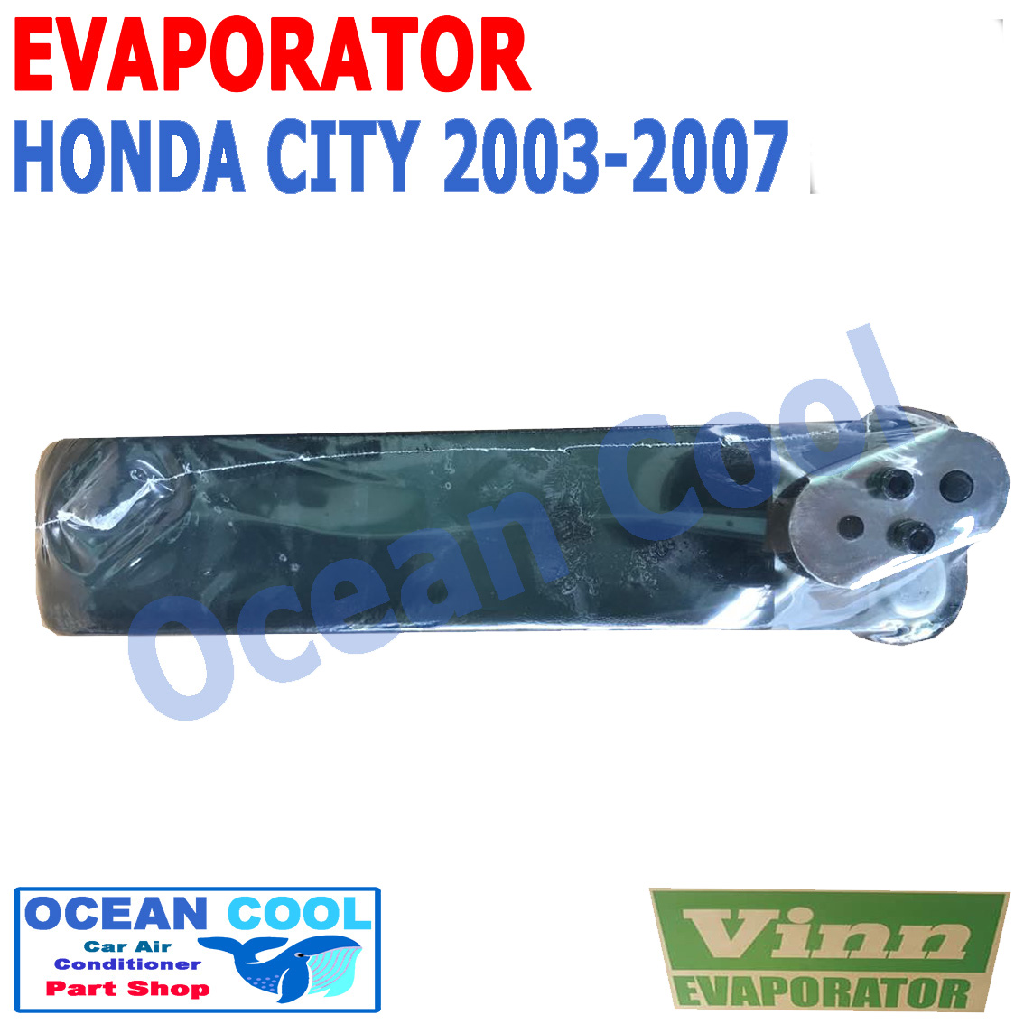 คอยล์เย็น ซิตี้ 2003 - 2007 EVA0040 Evaporator for HONDA city ตู้แอร์ คอยเย็น ฮอนด้า ซิตี๊ พ.ศ. 2546 ถึง 2550