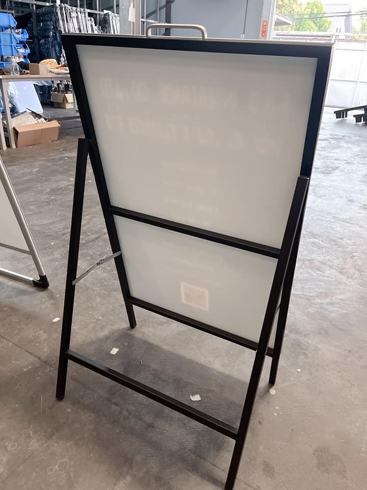 เฟรมเหล็ก ป้ายตั้งหน้าร้าน🌟