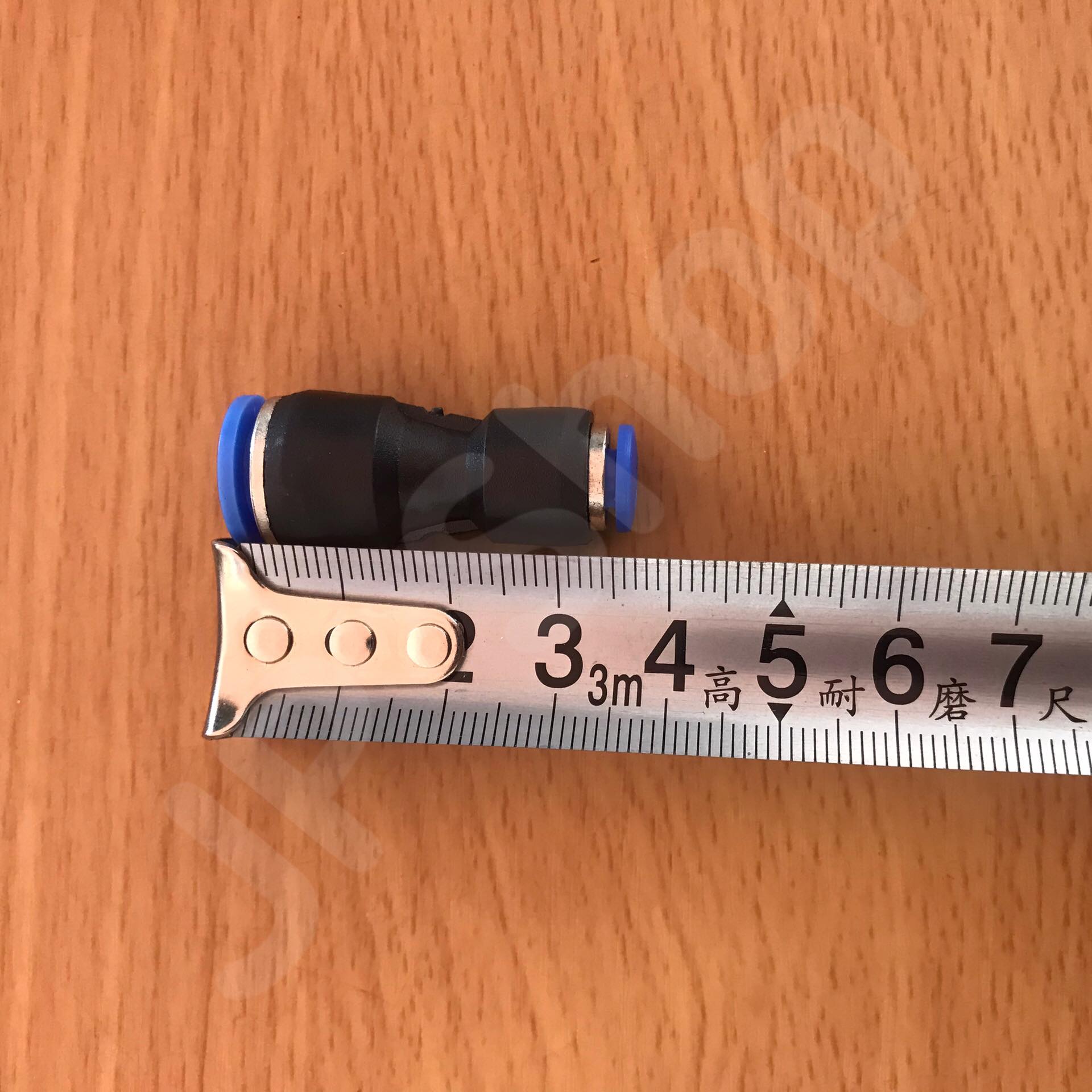 ข้อต่อลม PG 6-4 มม.-ต่อตรง ฟิตติ้งสายลม 6 ลด 4 มม. #6004