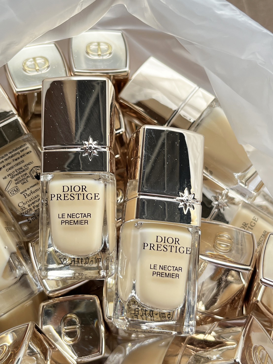 ไม่มีกล่อง เซรั่ม Dior Prestige Le Nectar Premier 5ml. ของแท้ ขนาดทดลอง