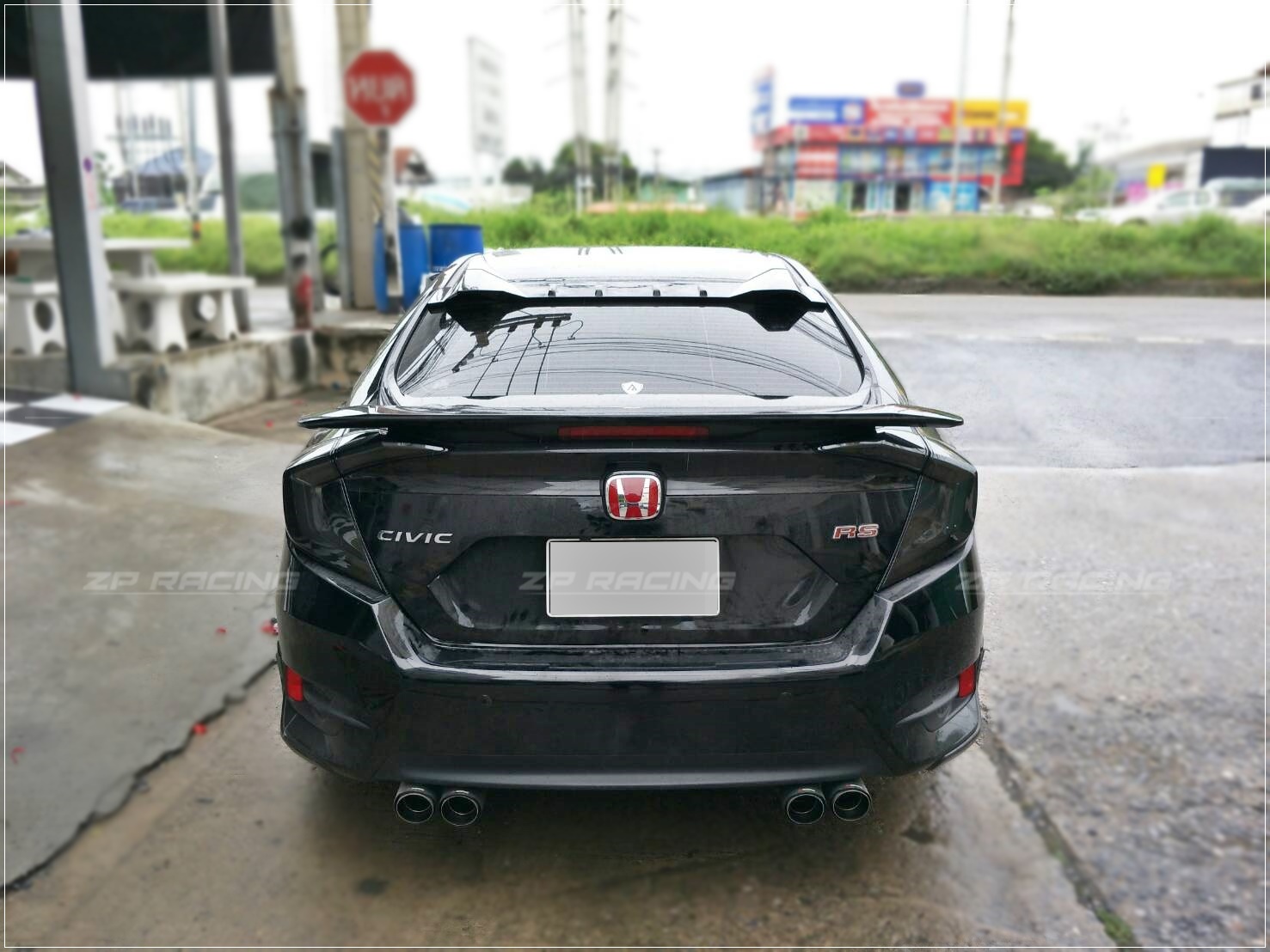 แก๊ปหลัง บังแดดกระจกหลัง Type R CIVIC FC