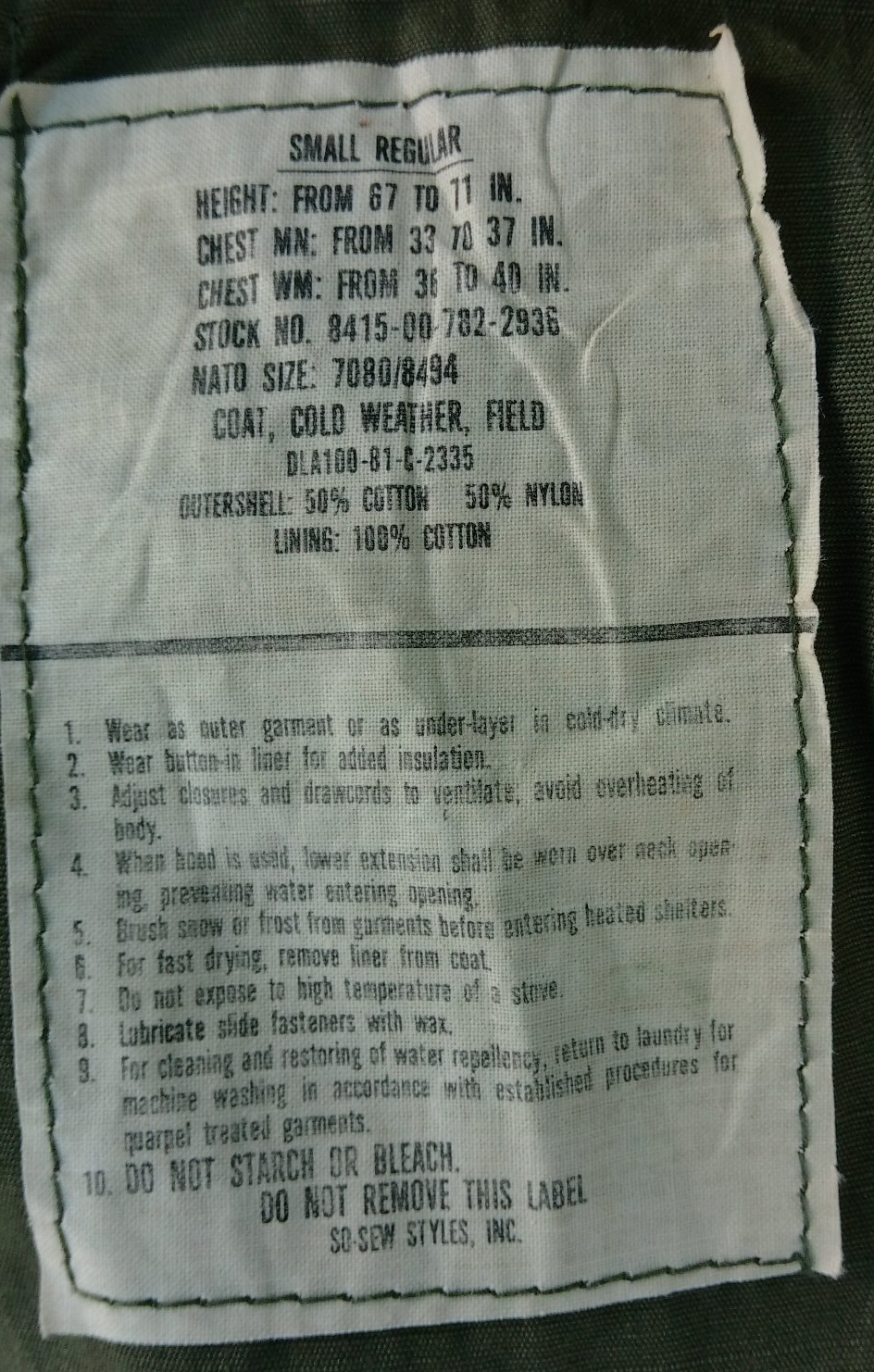 M65 Class1 Pattern 4 USAF