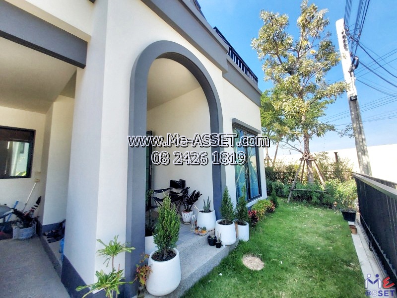 ขายบ้านเดี่ยว ย่าน บางบ่อ บางนา บางพลี เทพารักษ์ บางเสาธง : ม.สราญสิริ บางนา Saransiri Bangna : 2 ชั้น 61.4 ตร.วา