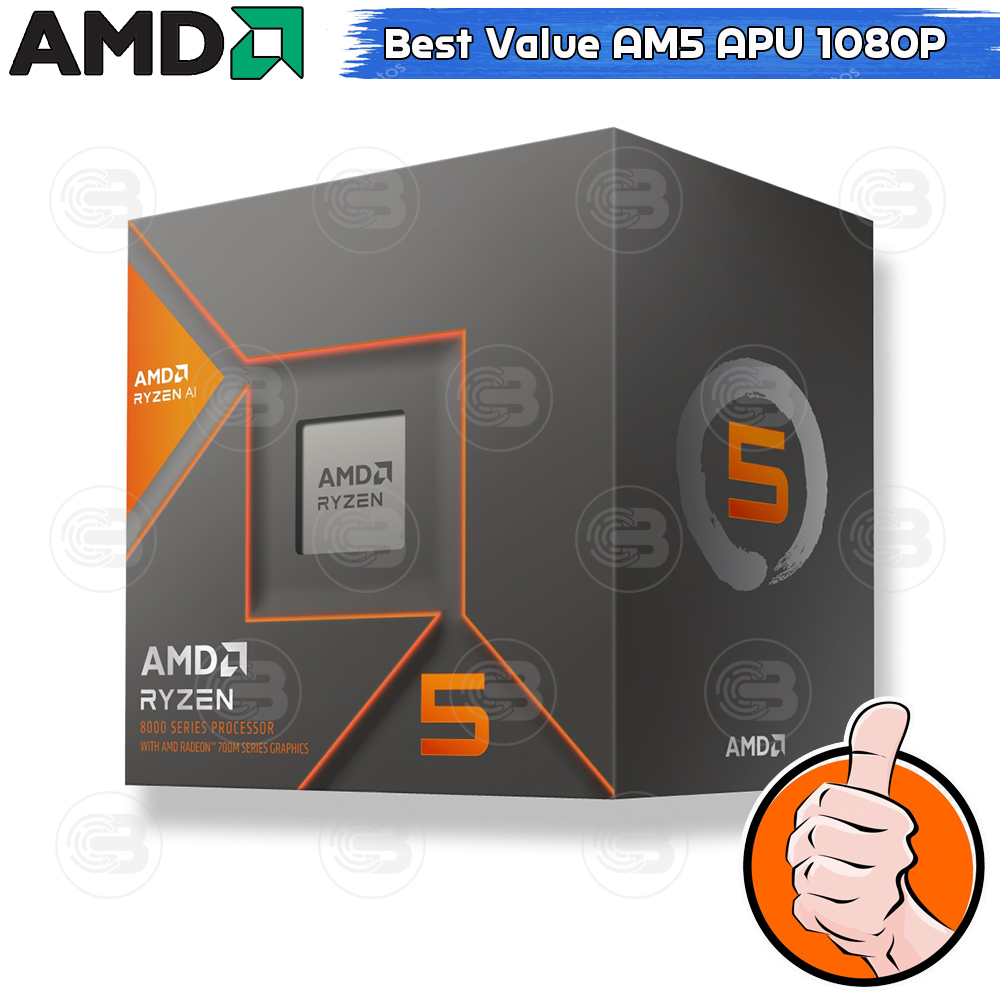 [CoolBlasterThai] CPU AMD RYZEN 5 8600G 6 CORE/12 THREAD (SOCKET AM5)