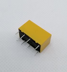 HRS2H-S DC24V Relay, 24 VDC, DPDT, 2 A, HRS2 Series, Through Hole
