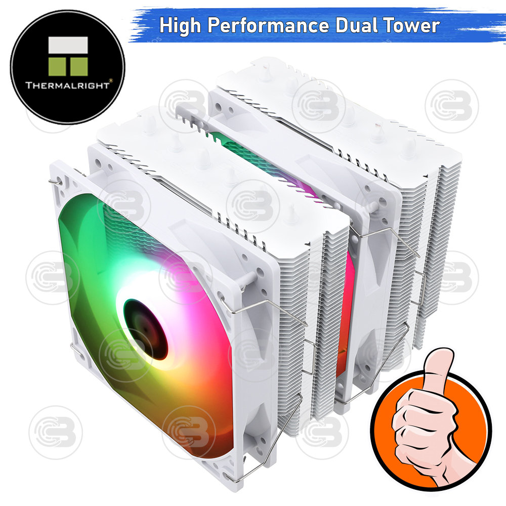 [CoolBlasterThai] Thermalright Peerless Assassin 120 SE WHITE ARGB CPU Heat Sink (AM5/LGA1851 Ready) ประกัน 3 ปี