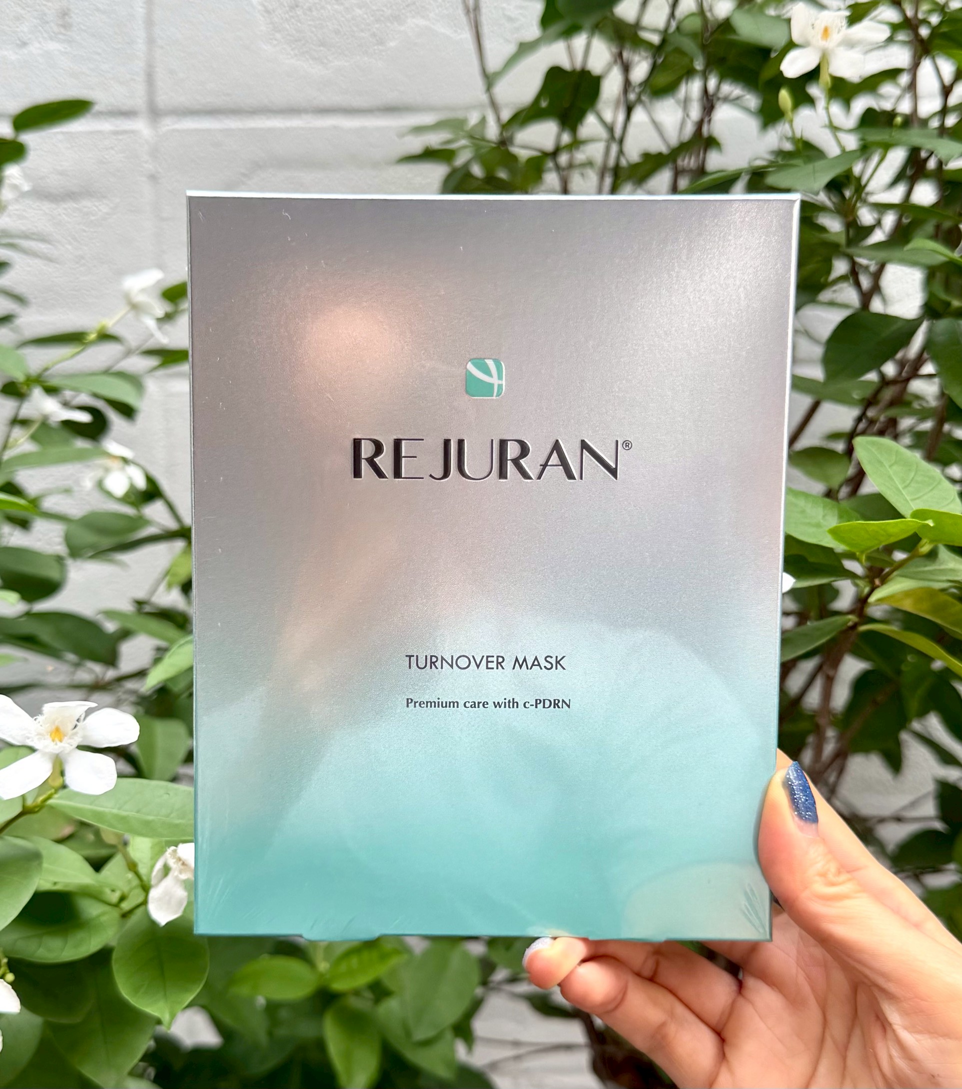 REJURAN turnover mask (1กล่อง/บรรจุ5แผ่น) มากส์หน้ารีจูรัน แพ็คเก็จใหม่ 2024 (Healer Healing Mask)