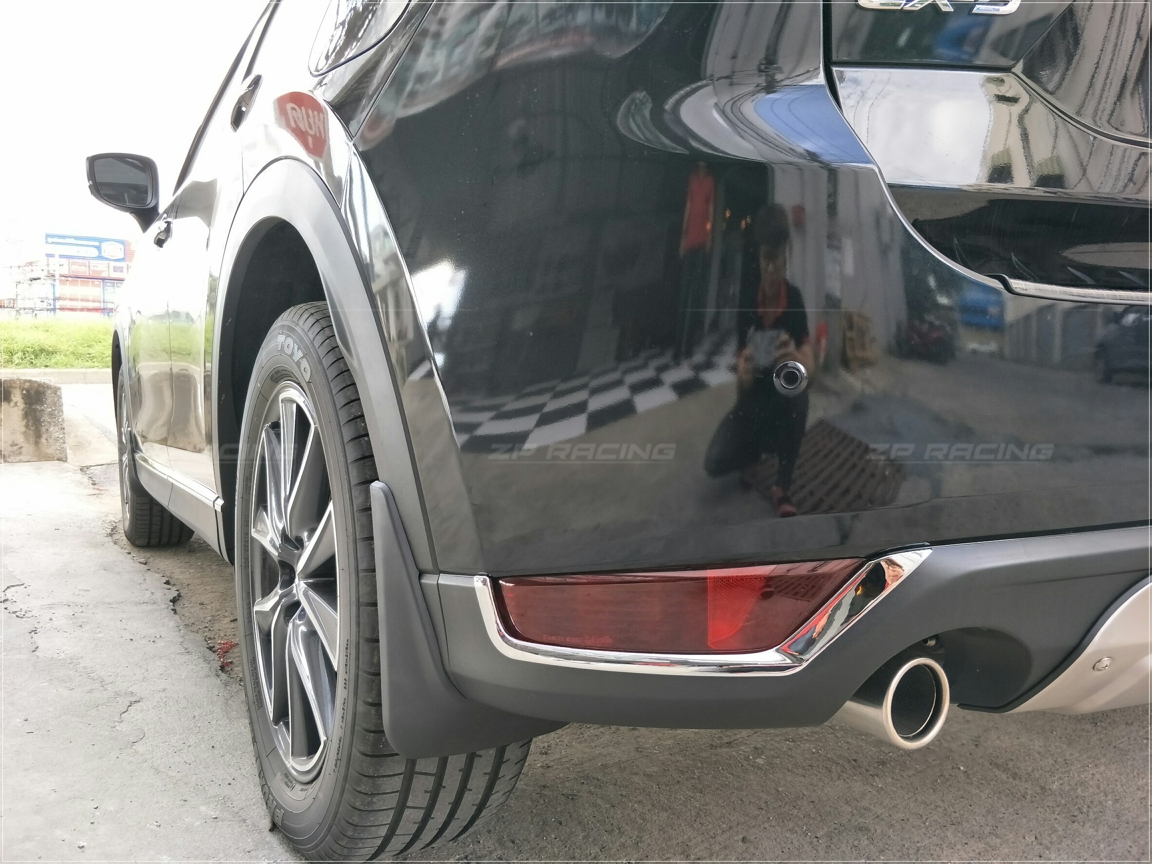 คิ้วไฟตัดหมอกหลังโครเมี่ยม CX-5 2018