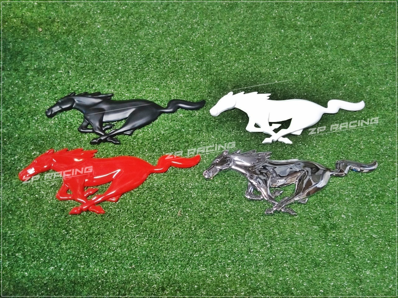 Logo ม้า Mustang สำหรับติดกระจังหน้า
