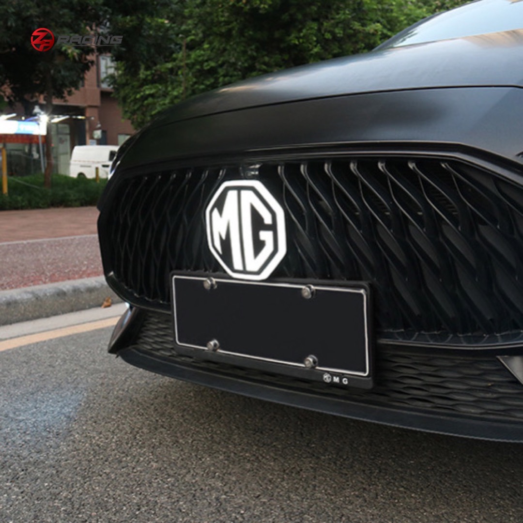 โลโก้กระจังหน้า MG5 มีไฟ LED