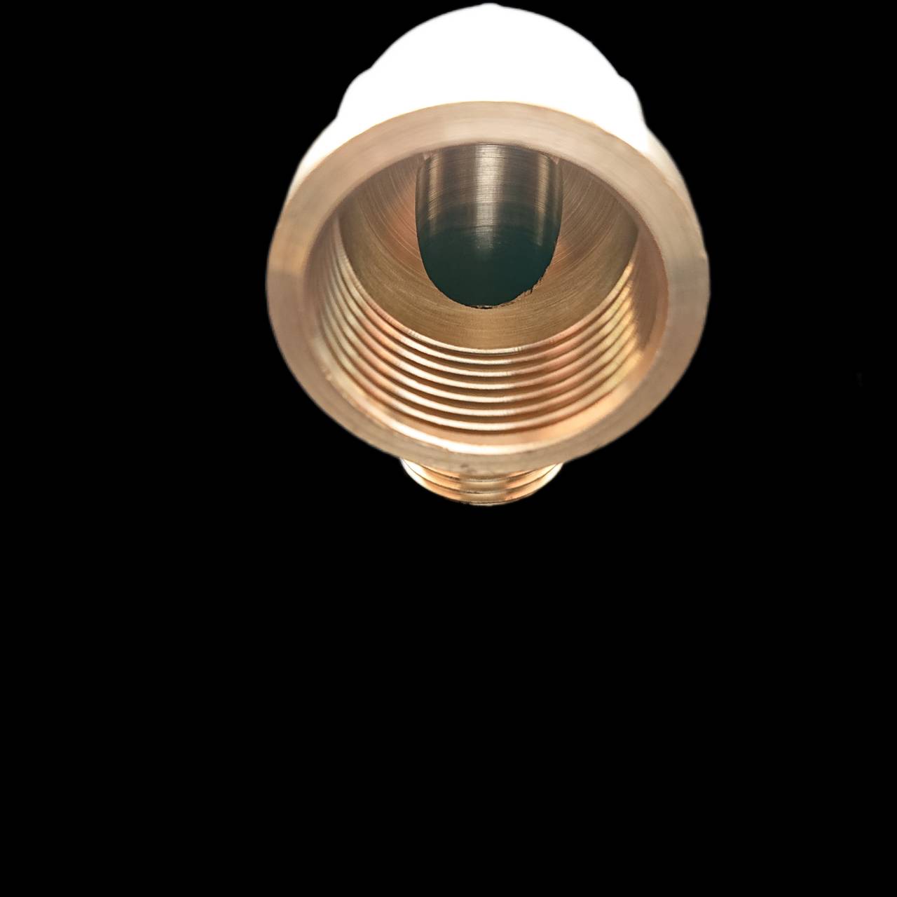 ทองเหลือง ข้องอเกลียวใน6หุน เกลียวนอก4หุน #060498