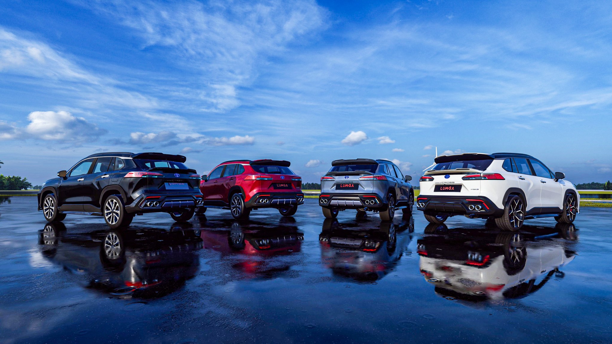 ชุดแต่ง Toyota Corolla Cross LUMGA