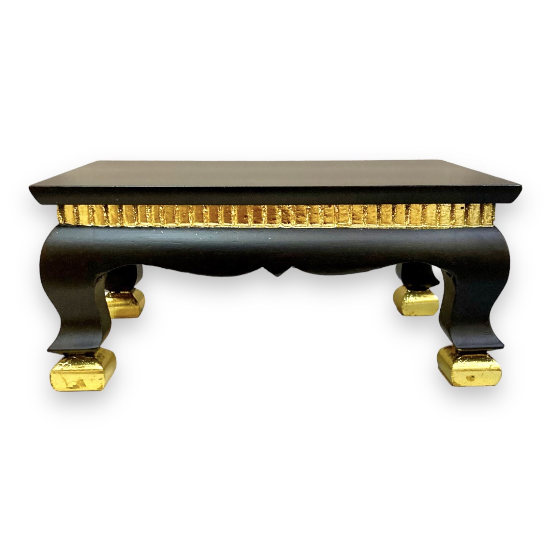 โต๊ะยอด สีโอ๊ค มีทอง