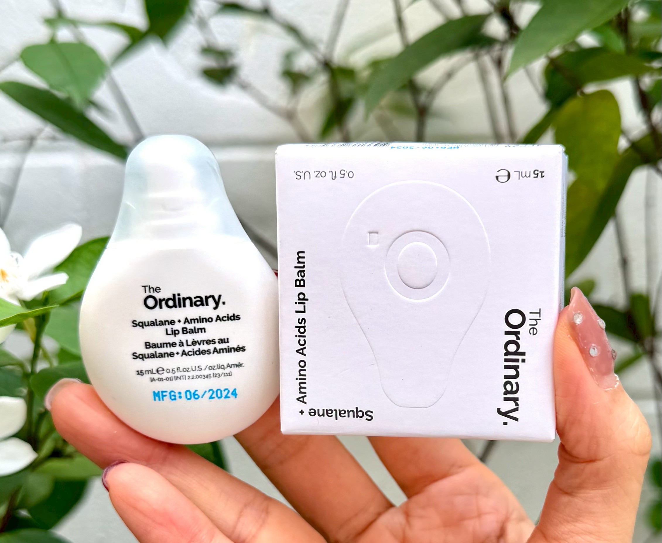 The Ordinary Squalane Amino Acids Lip Balm 15ml. ลิปบาล์ม
