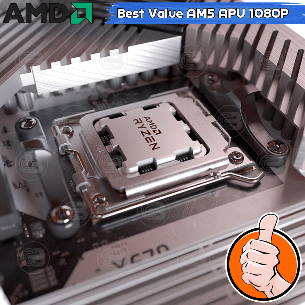 [CoolBlasterThai] CPU AMD RYZEN 5 8600G 6 CORE/12 THREAD (SOCKET AM5)