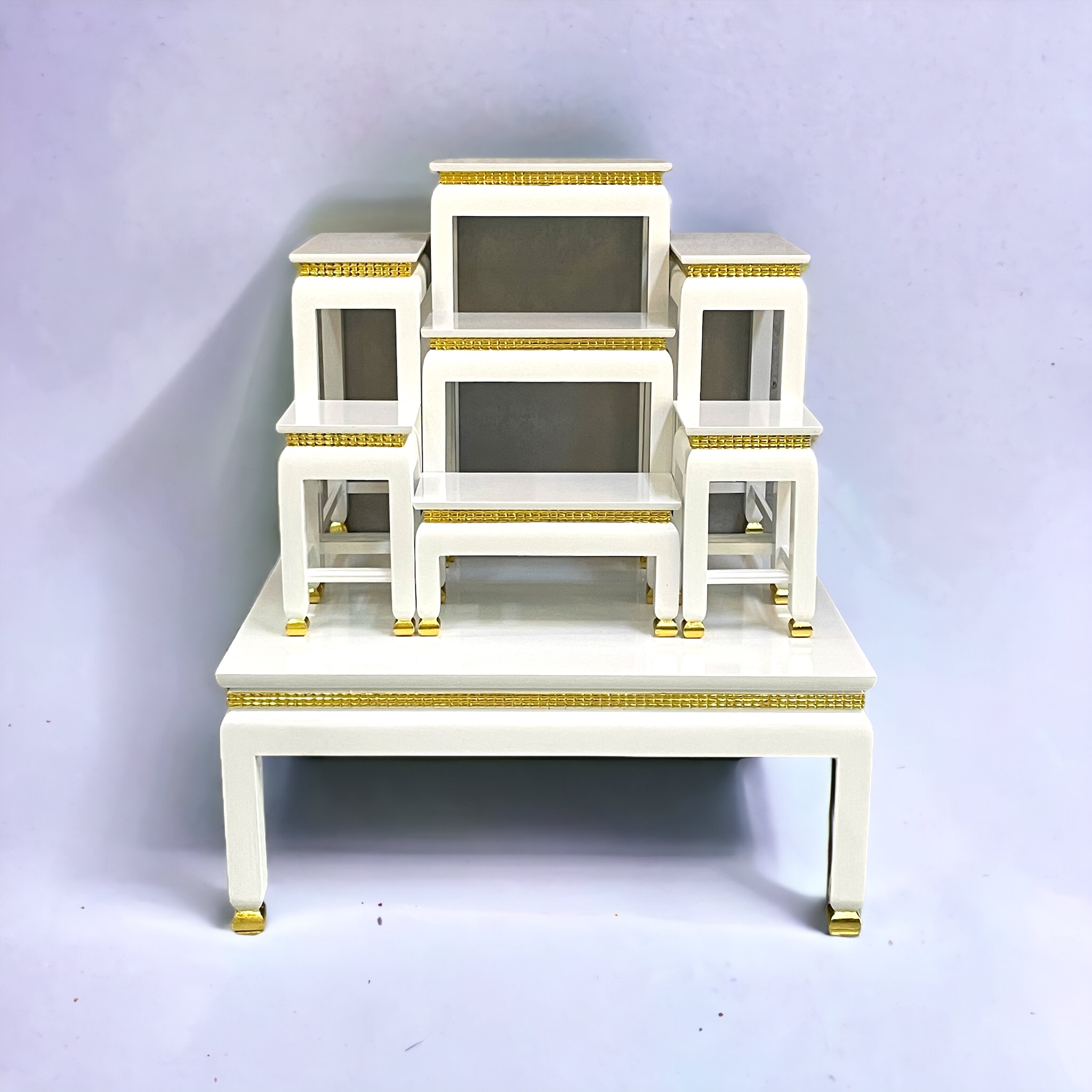 โต๊ะหมู่ 7 หน้า 6 พิกุลขาว ขาตุ่ม