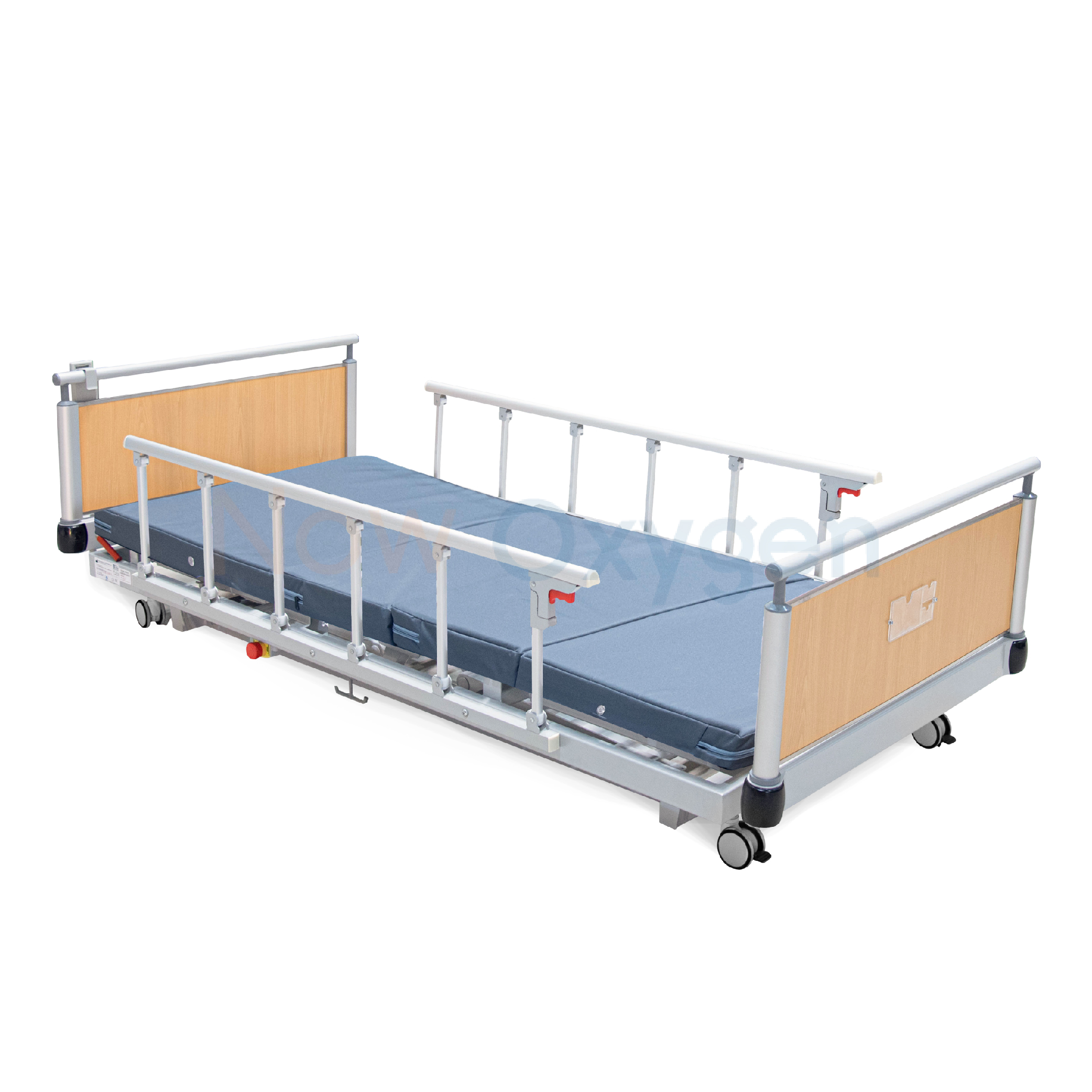 เตียงผู้สูงอายุไฟฟ้า แบบไม้ 6 ฟังก์ชัน แบบลายไม้สไตล์ญี่ปุ่น รุ่น Classic Ultra Low ปรับต่ำพิเศษ มีแบตเตอรี่ในตัว พร้อมโหมดฉุกเฉิน CPR รับประกันศูนย์ไทย 6 ปี