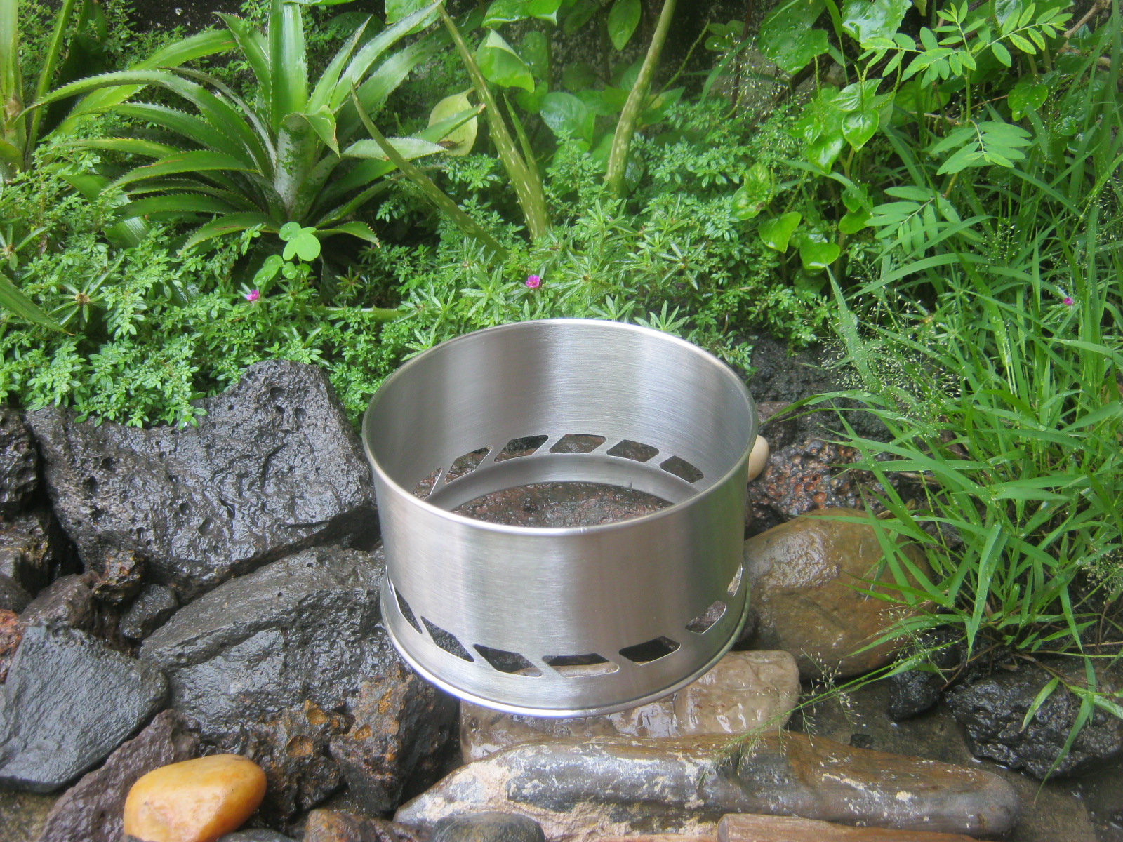 เตาชีวมวล อเนกประสงค์ วัสดุ : แสตนเลส