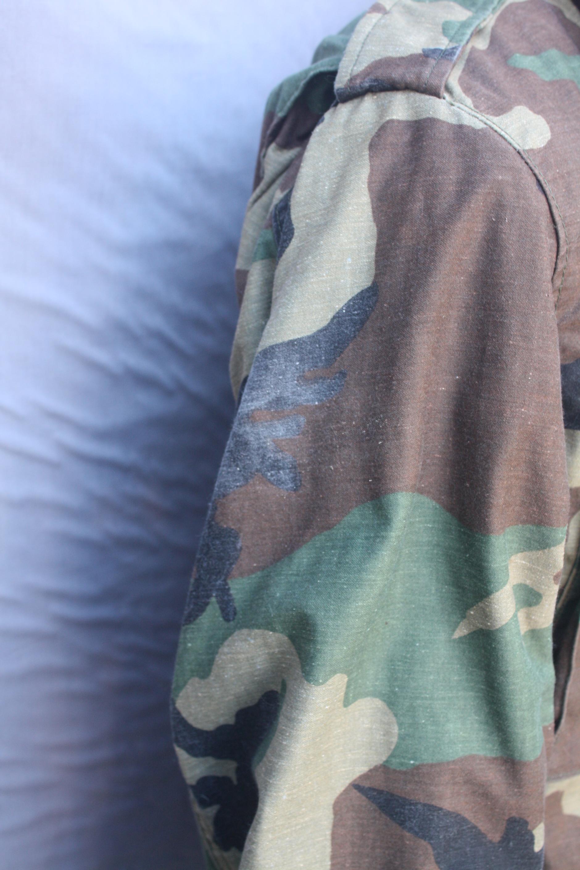 เสื้อทหาร M65 Class2 Pattern 3 ลายพราง