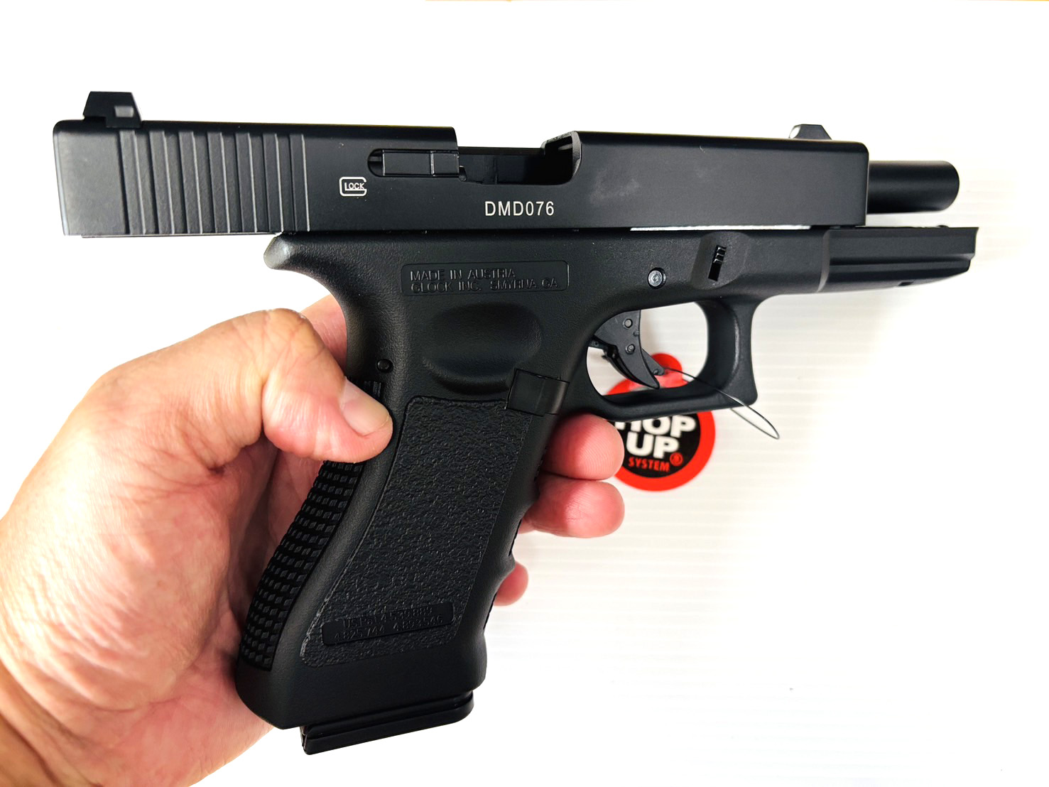 ปืนบีบีกันอัดแก็ส รุ่น Glock17