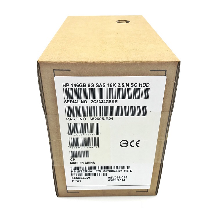 NEW, HP 652605-B21 653950-001 [TorCompTH Thailand - ขาย จำหน่าย ราคา] HP 146GB 15K 6G SAS 2.5IN SC Enterprise HDD