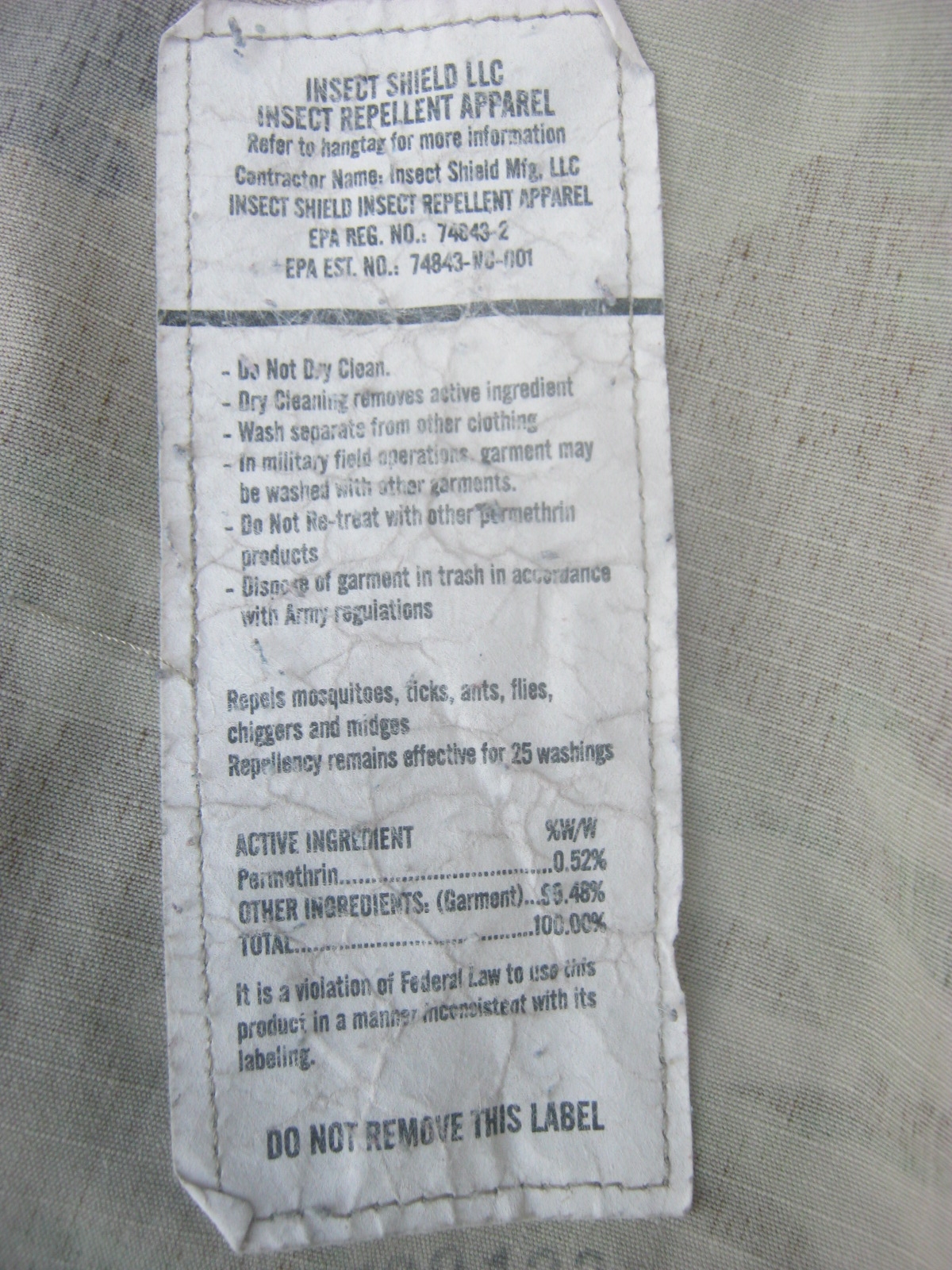 เสื้อทหารสหรัฐ Medium Regular