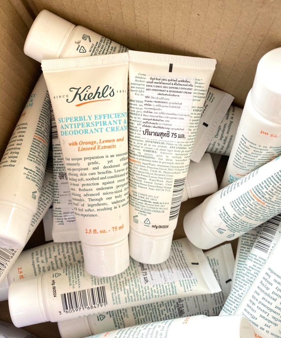 Kiehl's Superbly Efficient Anti Perspirant And Deodorant Cream 75ml. ครีมระงับกลิ่นกาย (1หลอด)