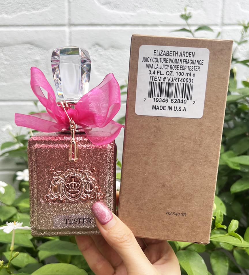 Juicy Couture Viva La Juivy Rosé Eau de Parfum 100ml. [กล่อง/Tester] กล่องเทสเตอร์ ที่ยังไม่เปิดใช้