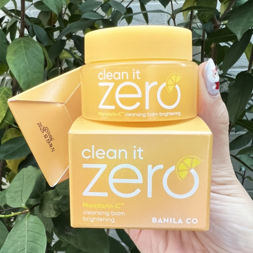 Banila Co Clean it Zero Mandarin-C Cleansing Balm Brightening 25ml. บาล์มคลีนซิ่ง Vegan