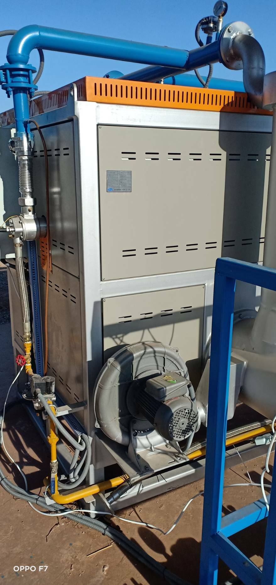 ภาพรีวิว ติดป้ายเนมเพลท บนเครื่องจักร ป้ายสแตนเลสงานสกรีน