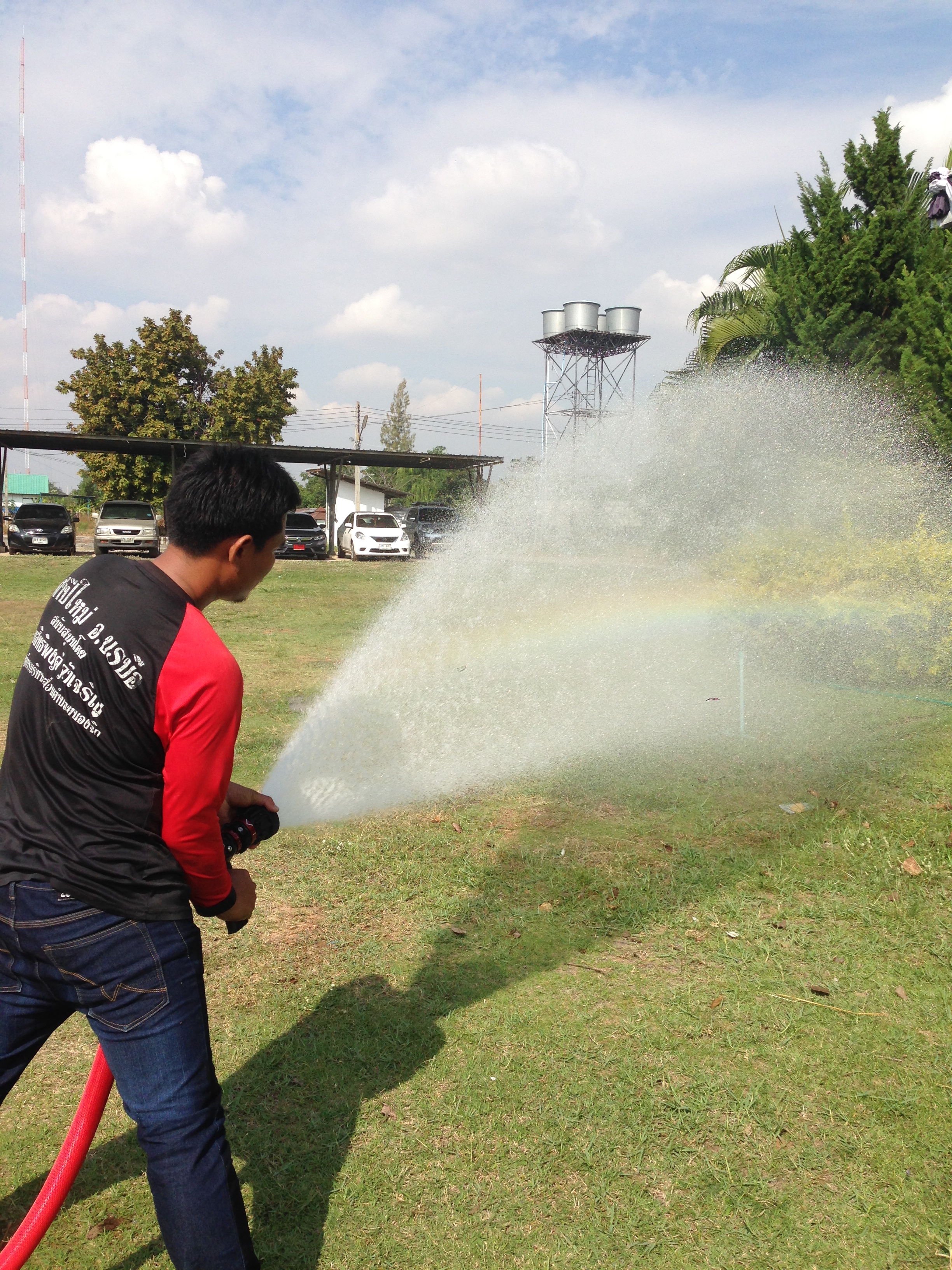 หัวฉีดน้ำดับเพลิง แบบไร้แรงสะท้อน ด้ามปืน PROTEK 366