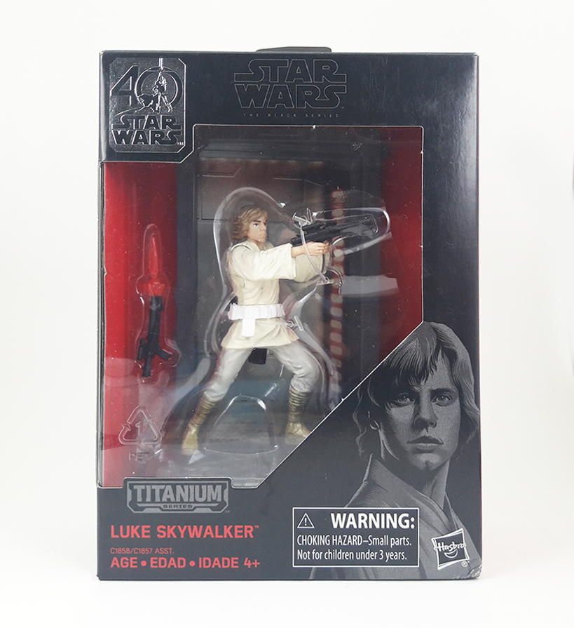 3.75 Luke Skywalker 03 - Star Wars The Black (Titanium) Series