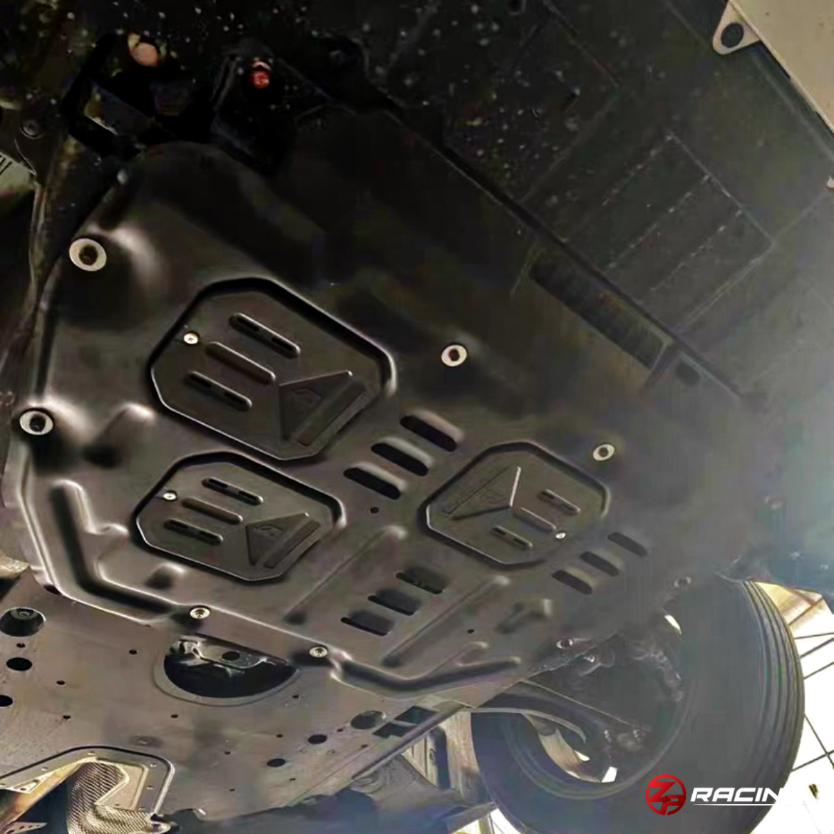 แผ่นปิดใต้ห้องเครื่อง แผ่นกันกระแทกใต้เครื่อง Honda Civic FE