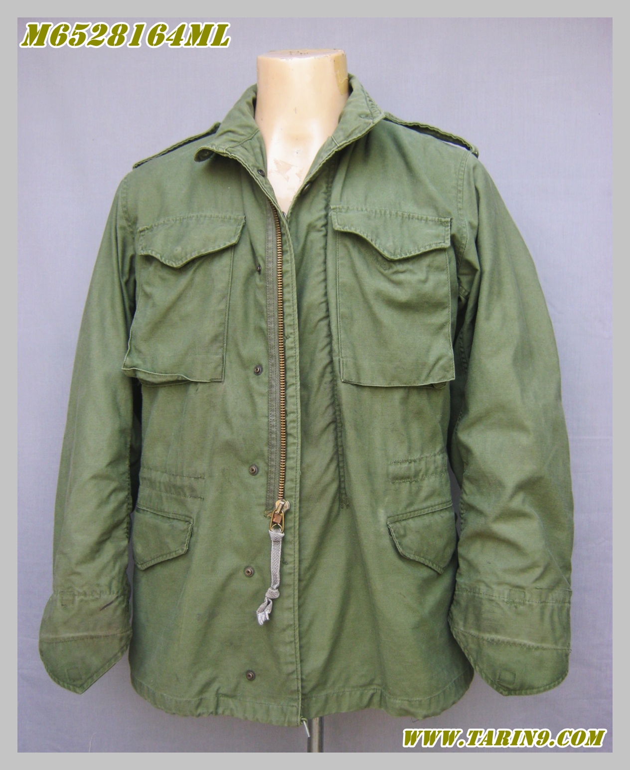 ขายแล้ว เสื้อทหาร M65 กองทัพสหรัฐ Medium Long
