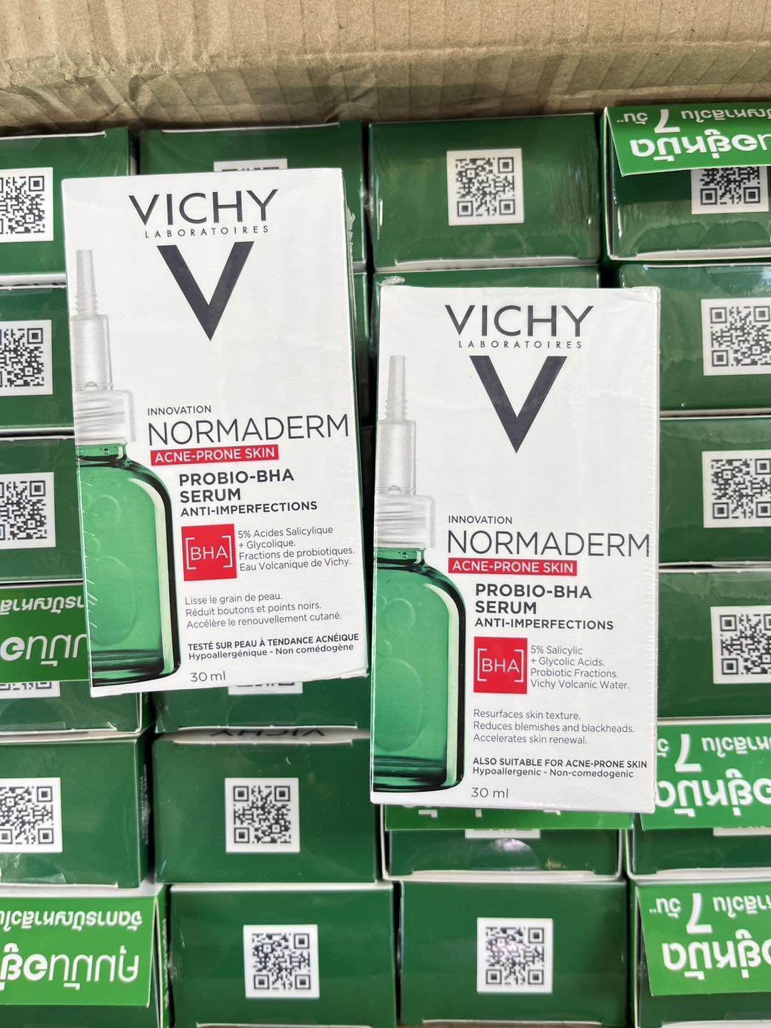 Vichy Normaderm Pro-Bio BHA Serum 30ml. เซรั่มจัดการปัญหาสิว คุมความมันส่วนเกิน