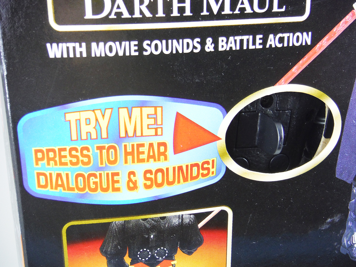 Darth Maul 12" นิ้ว Electronic Talking - Star Wars Hasbro (2002 Toys)