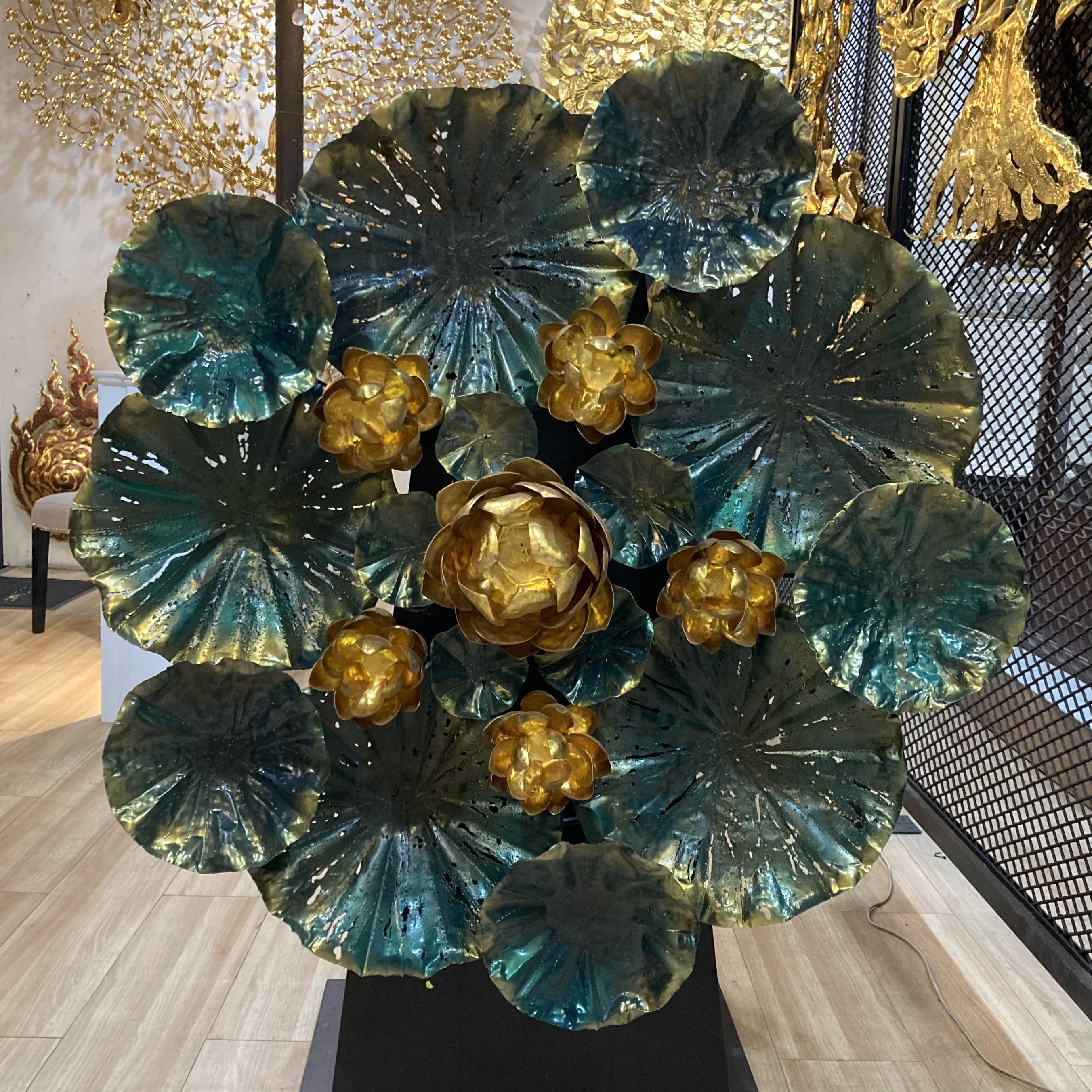 กอบัวเขียว (100x100 cm)