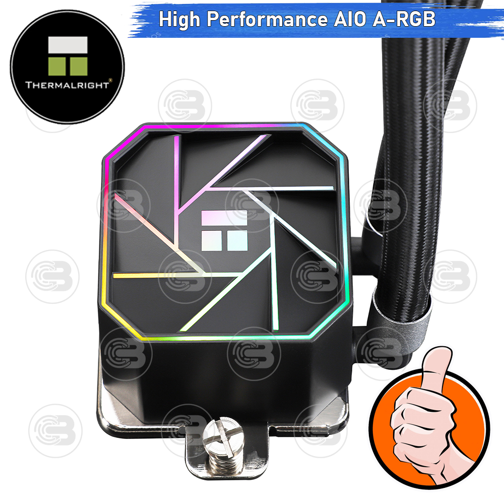 [CoolBlasterThai] Thermalright Aqua Elite 360 V3 ARGB BLACK AIO Liquid CPU Cooler (AM5/LGA1851 Ready) ประกัน 3 ปี