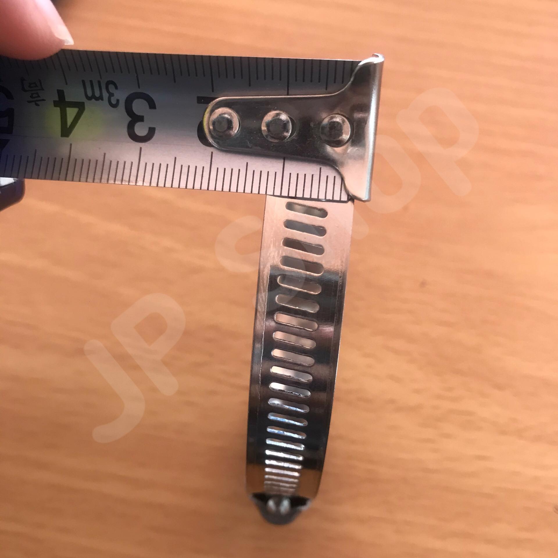 ปลอกรัด 141-165 (12 มม.) แคลมป์รัดท่อสแตนเลส 304 #141165