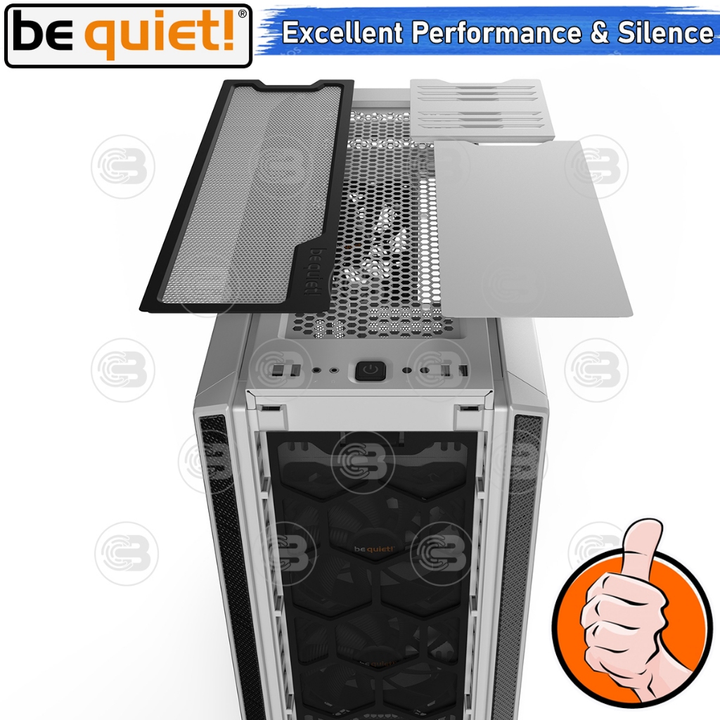 [CoolBlasterThai] Be Quiet SILENT BASE 802 White PC Case (BG040) ประกัน 3 ปี