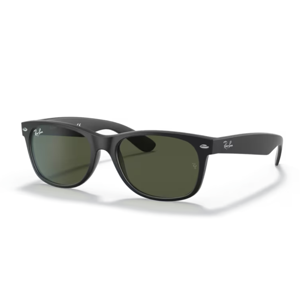 Ray Ban Wayfarer RB2132F 622 Rubber Black 55