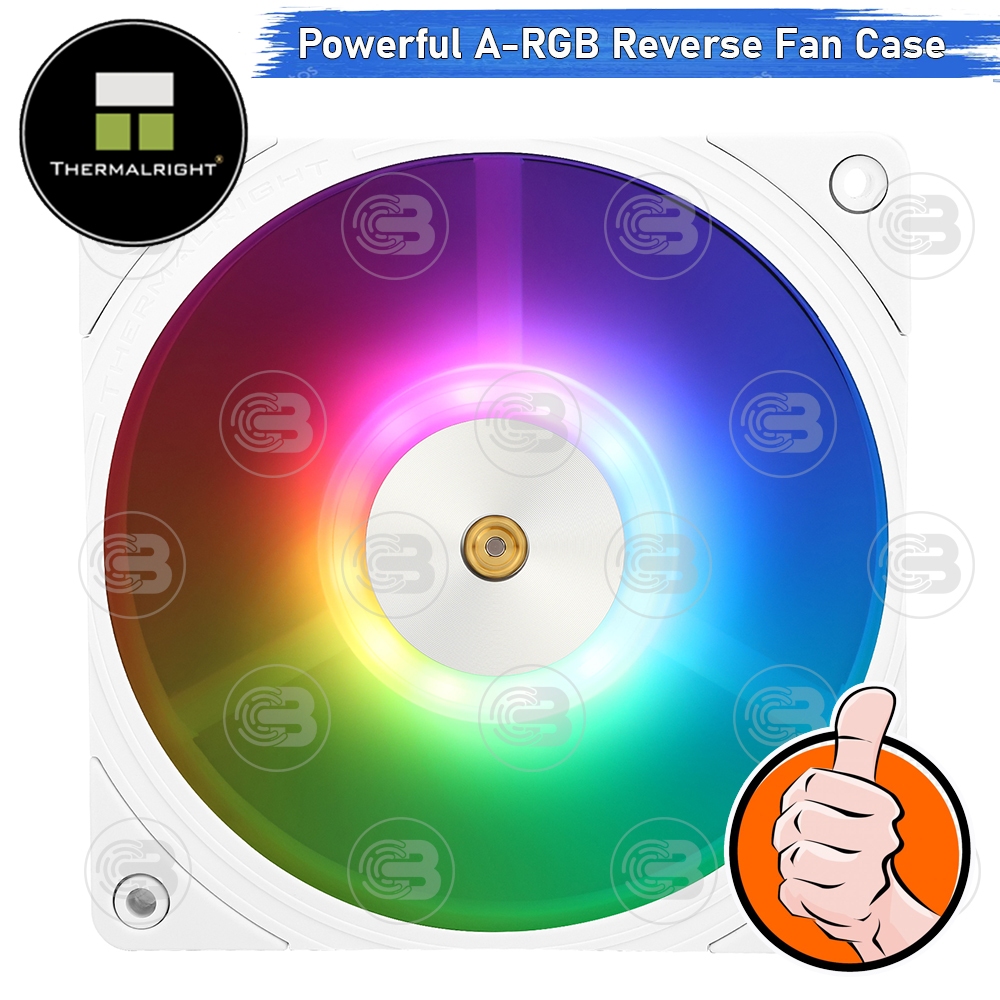 [CoolBlasterThai] Thermalright TL-B12RW-S Reverse Fan Case A-RGB (size 120 mm.) ประกัน 3 ปี