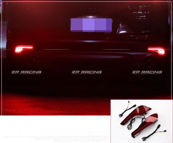 ไฟทับทิมท้าย ไฟกันชนท้าย CRV G5 (ก่อน MC)