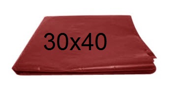 ถุงขยะสีแดง 30*40 1กก/ห่อ