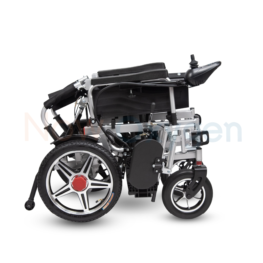 รถเข็นไฟฟ้า รุ่นพนักพิงสูง (High Back) ปรับเอนนอน ปรับยืดขาและเหยียดขา รับประกัน 1 ปี